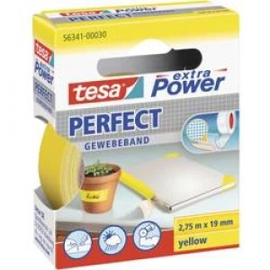 Image of Cloth tape tesa tesa Extra Power Yellow L x W 2.75 m x 19 mm