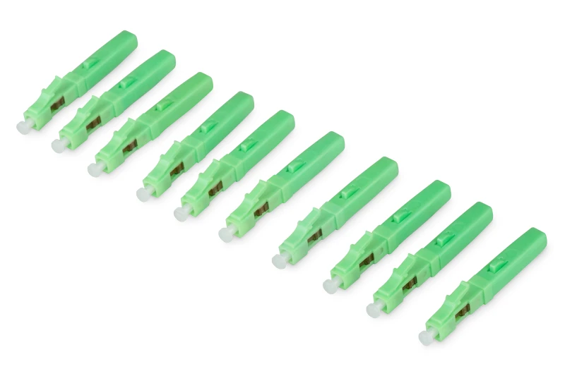Image of Digitus LC/APC Fiber Optic Fast connector (10 Pieces)