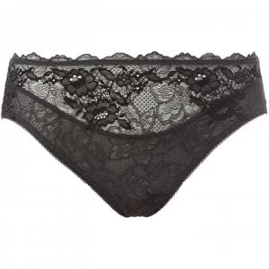 Image of Wacoal Lace perfection brief - Charcoal