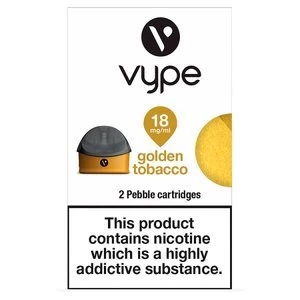 Image of Pebble Cartridge Golden Tobacco 18mg