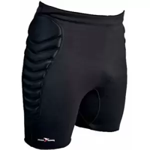 Image of Precision Mens Neoprene Goalkeeping Shorts (S) (Black)