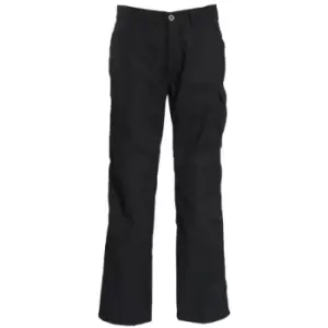 Image of Tranemo Mens Comfort Light Non Scratch Lightweight Trousers (36T) (Black) - Black