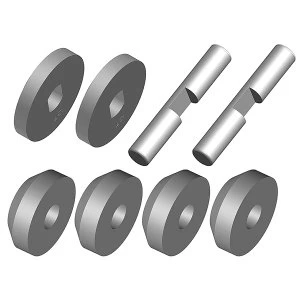 Image of Corally Planetary Diff Gears Metal 1 Set