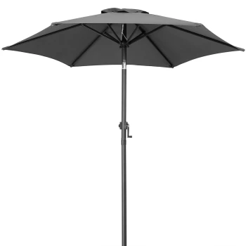 Image of Parasol Fiji Anthracite 2m Crank & Tilt