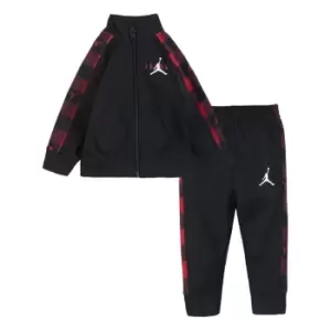 Image of Air Jordan JM Tricot Tracksuit Set Baby Boys - Black