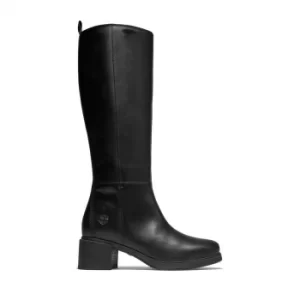 Image of Timberland Dalston Vibe Tall Boot For Her In Black Black, Size 5