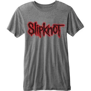 Image of Slipknot - Logo Unisex XX-Large T-Shirt - Grey