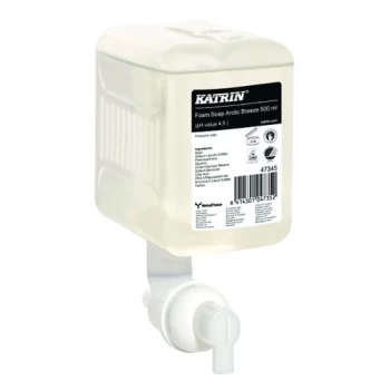 Image of Katrin Foam Soap Arctic Breeze 500ml Pack of 12 47345