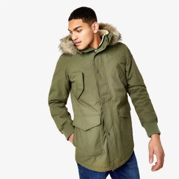 Image of Jack Wills Eco Linchfield Parka Jacket - Khaki