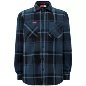 Image of Hard Yakka Mens Sherpa Fleece Casual Shacket Jacket M - Chest 38-40' (96-101cm)