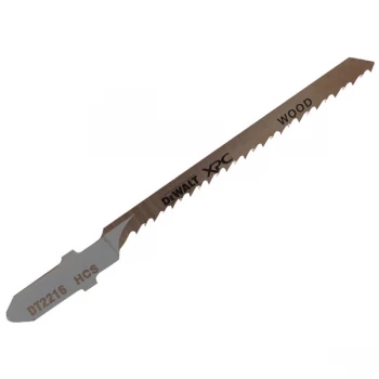 Image of DEWALT XPC T119BO Bi Metal Cutting Jigsaw Blades for Wood Pack of 5