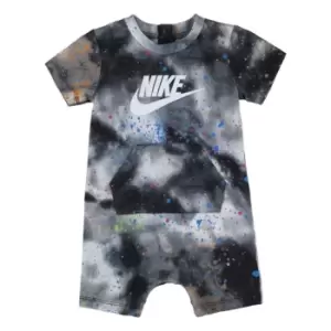 Image of Nike Tie Dye Romper Bb99 - Black