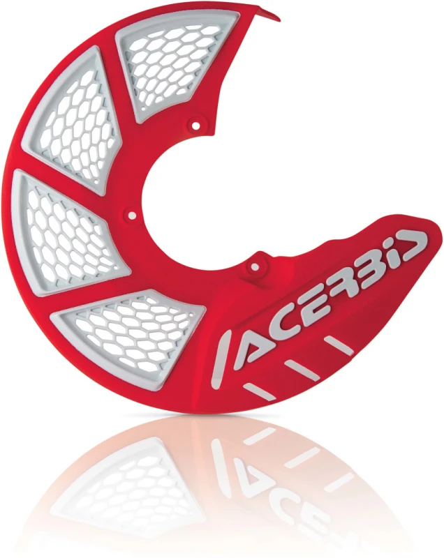 Image of 0021846.110 - Acerbis X-Brake 2.0 Front Vented Disc Cover - Red Red 0021846.110