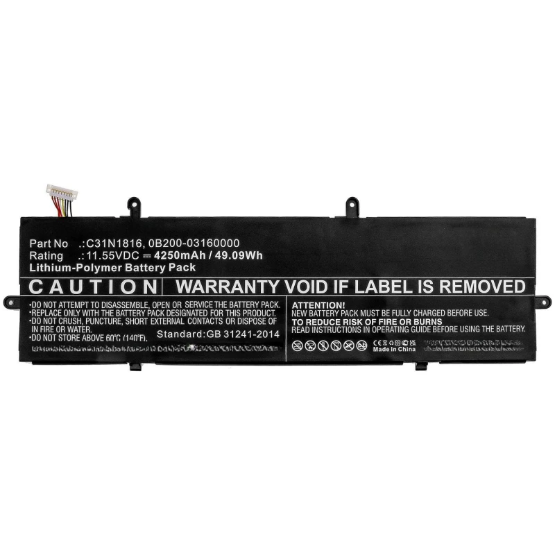 Image of CoreParts MBXAS-BA0274 laptop spare part Battery