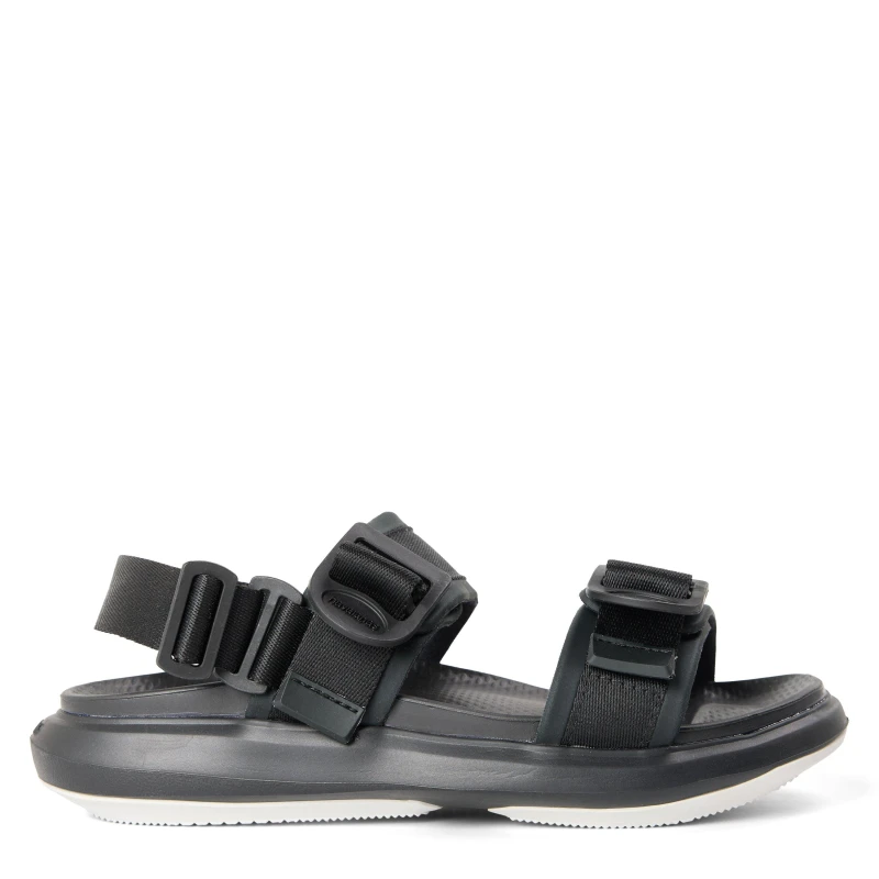 Image of Havaianas Womens Hav. Street Tokyo Black Flip Flops Black female 3