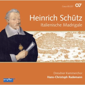 Image of Hans-Christoph Rademan Dresd - Heinrich Schutz: Italienische Madrigale CD