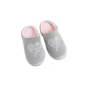 Image of Said with Sentiment Womens Nan Slippers Medium