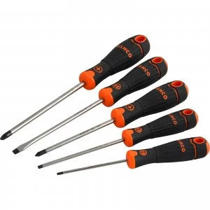 Image of Bahco 5 Piece Sscrewdriver Set