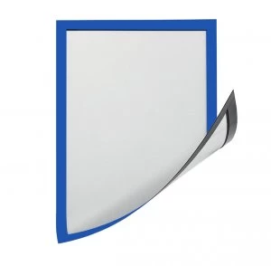 Image of Magiboards Solo Magnetic Paper Holders A4 Blue PK12