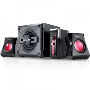 Image of Genius GX Gaming SW-G 2.1 1250 V2 Black & Red Gaming Speaker System