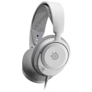 Image of Steelseries Arctis Nova 1 Gaming Over-ear headset Corded (1075100) Stereo White Microphone noise cancelling Headset, Volume control, Microphone mute