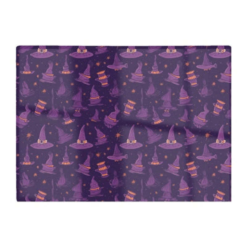 Image of Warren Reed Designer Witch Hats And Broomsticks Glass Chopping Board