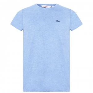 Image of Lee Cooper Cooper Essentials Crew Neck T Shirt Mens - Sky Blue M