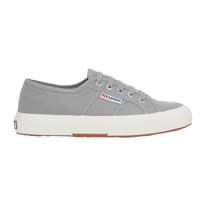 Image of Superga Mens 2750 Cotu Classic Trainers in Light Grey Size: 4 Light Grey Male 4