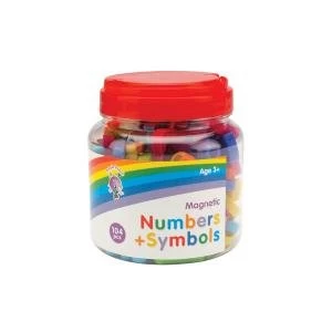 Image of Purple Peach Magnetic Numbers and Symbols Pack of 624 007