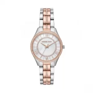 Image of Michael Kors Lauryn Ladies Two-Tone Bracelet Watch