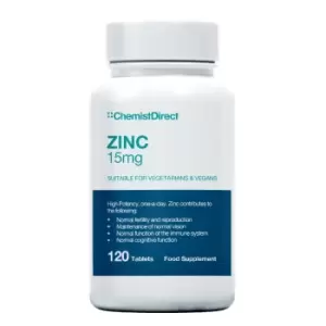 Image of Chemist Direct Zinc 15mg