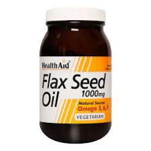 Image of HealthAid Flaxseed Oil 1000mg 60 capsule