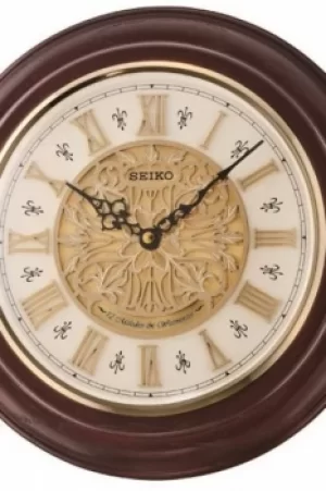 Image of Seiko Clocks Musical Westminster Chimes Wall Clock QXM342B