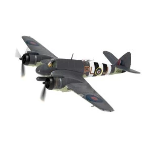 Image of Bristol Beaufighter TF.X NE829/PL-J- RAF No. 144 Squadron Banff Strike Wing Aberdeenshire Scotland 1:72 Corgi Model