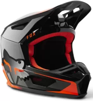 Image of FOX V2 Vizen Motocross Helmet, orange, Size S, orange, Size S