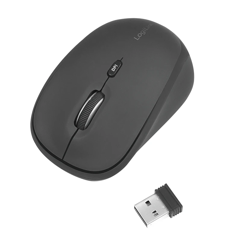 Image of LogiLink ID0193 mouse Office Right-hand RF Wireless Optical 1600 DPI