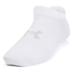 Image of Under Armour Yth Essential No Show 6pk - White