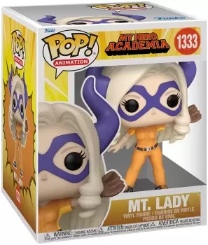 Image of My Hero Academia Mt. Lady (Super Pop!) vinyl figurine no. 1333 Funko Pop! multicolour
