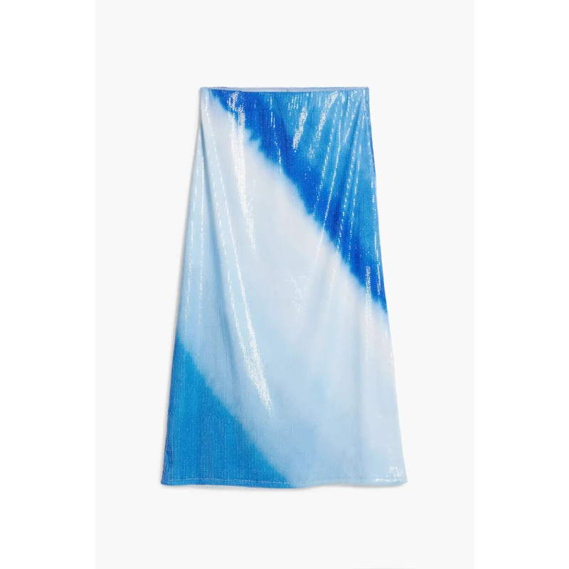 Image of Desigual Womens skirt Desigual Repris Bleu Female XS