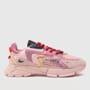 Image of Lacoste Pink L003 Neo Trainers