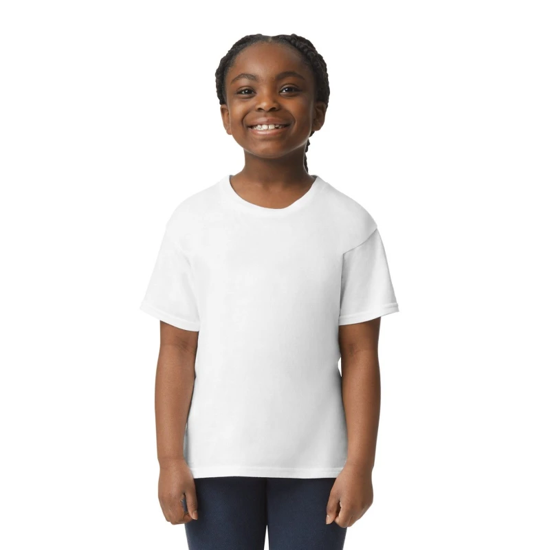 Image of Gildan Plain T-Shirt White unisex