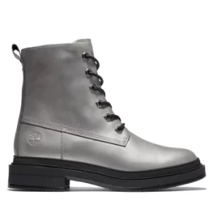 Image of Timberland Lisbon Lane 6" Boot For Her In Silver Silver, Size 4