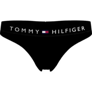 Image of Tommy Bodywear THONG VELOUR - Black