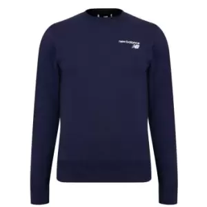 Image of New Balance NB Crew Pigment Sweatshirt - Blue