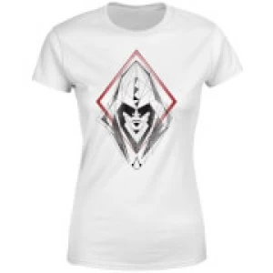 Image of Assassins Creed Origins Sketch Womens T-Shirt - White