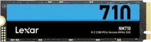 Image of Lexar NM710 500GB SSD PCIe Gen4 M.2 SSD - 5000 MB/s Read and 2600 MB/s Write - LNM710X500G-RNNNG
