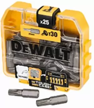 Image of DEWALT Torx Screwdriver Bit 25 (Per Pack) pieces, T30