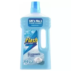 Image of Flash Multi Purpose Floor Cleaner Liquid 1L with Bicarbonate of Soda