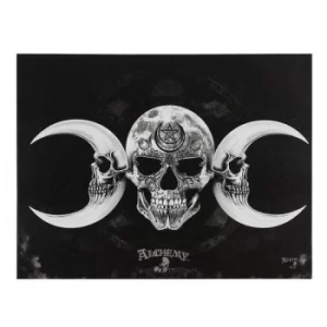 Image of Alchemy Dark Goddess Canvas Plaque