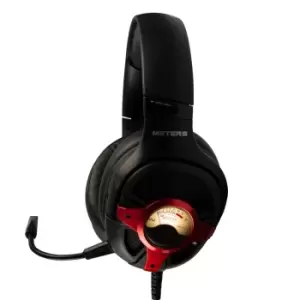 Image of Meters Level Up Red Wired Gaming Headphones